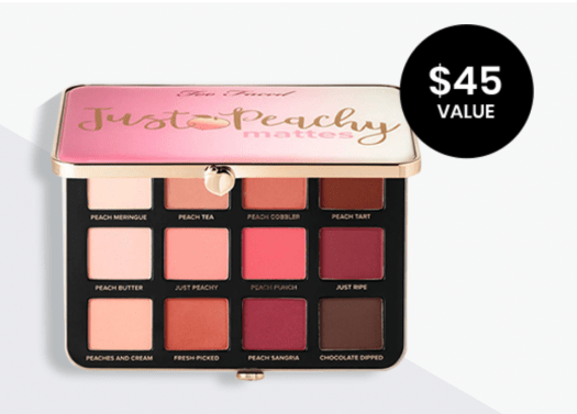 Read more about the article BOXYCHARM Free Gift –  Too Faced Just Peachy Eye Shadow Palette with New Subscriptions!