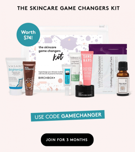 Birchbox Coupon - First Kits with New Subscriptions
