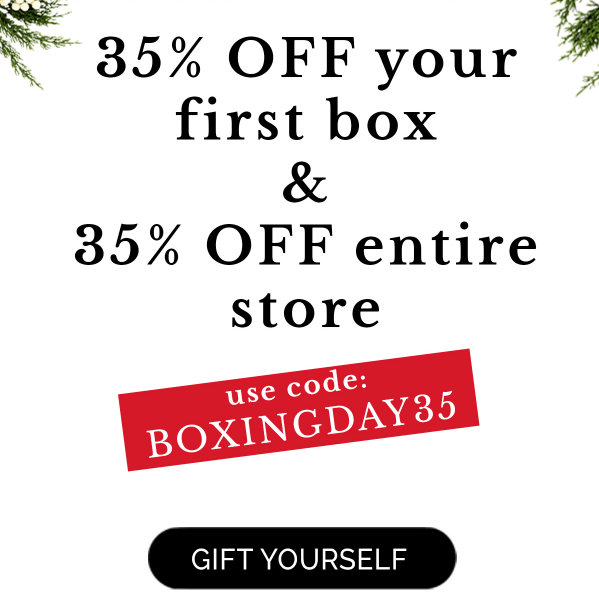 SprezzaBox Boxing Day Sale – Save 35%!