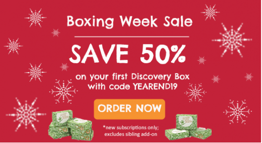 Read more about the article Green Kid Crafts Boxing Day – 50% Off First Box!