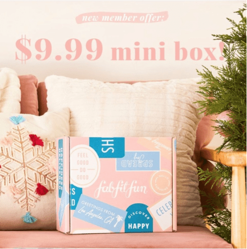 Still Available: FabFitFun $9.99 Mini Box Offer!