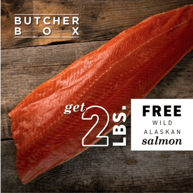 Butcher Box – FREE Wild Alaskan Salmon!