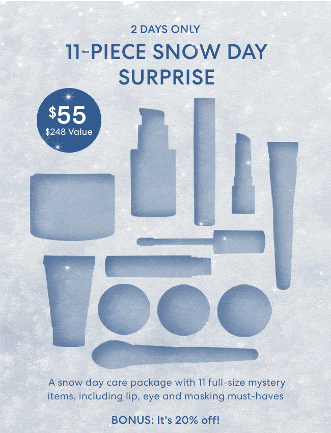 BareMinerals Snow Day Surprise Bundle + 20% Off Coupon Code