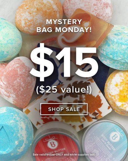 Basin $15 Mystery Bag Sale!