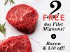 Butcher Box – FREE Filets + FREE Bacon + $10 Off!