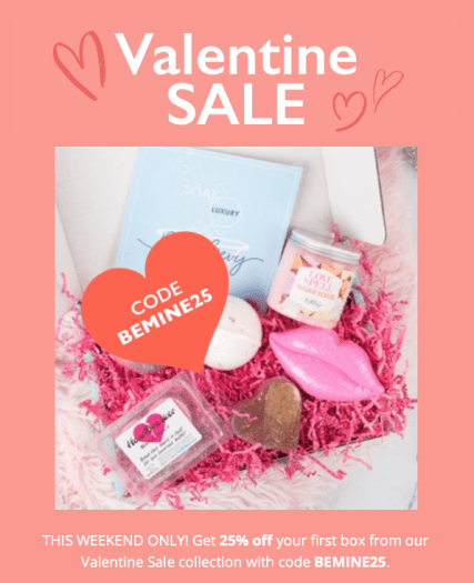 Cratejoy's Valentine & Galentine Gifts - Save 25%