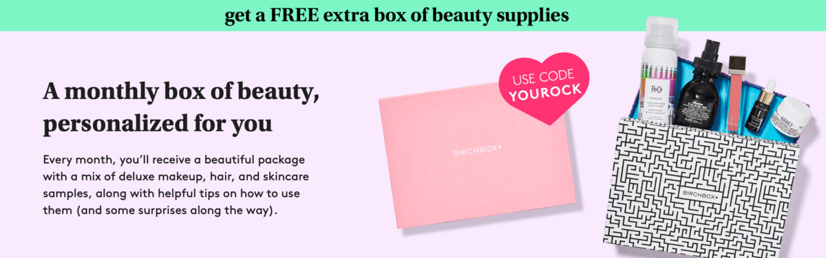 Read more about the article Birchbox Coupon – FREE Bonus Box with New Subscriptions