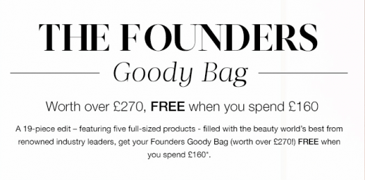 The Cult Beauty Founders Goody Bag - Free With Purchase