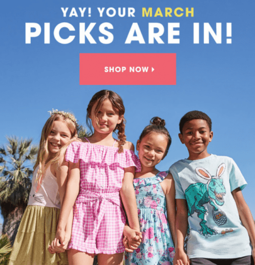 March 2020 FabKids Selection Time + New Subscriber Offer