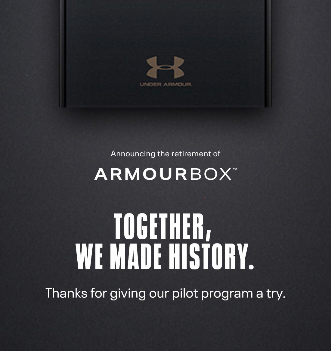 Armour Box Subscriptions are Ending