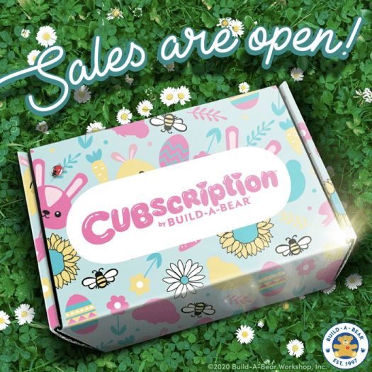 Cubscription Box by Build-A-Bear Spring 2020 Theme Reveal