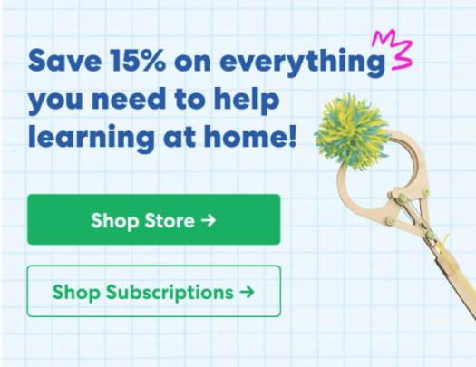STILL AVAILABLE: KiwiCo Learn At Home Sale – Save 15% Off Everything