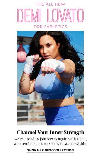 Read more about the article Demi Lovato for Fabletics Collection – Now Available!
