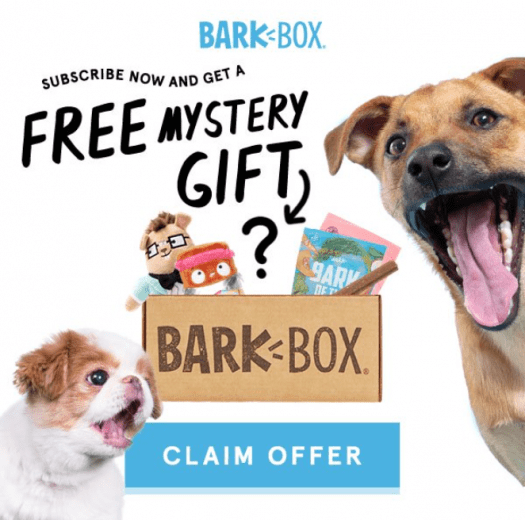 BarkBox Coupon Code – Free Mystery Toy!