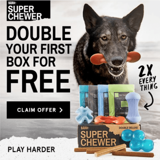 BarkBox Super Chewer Coupon Code – Double Your First Box!