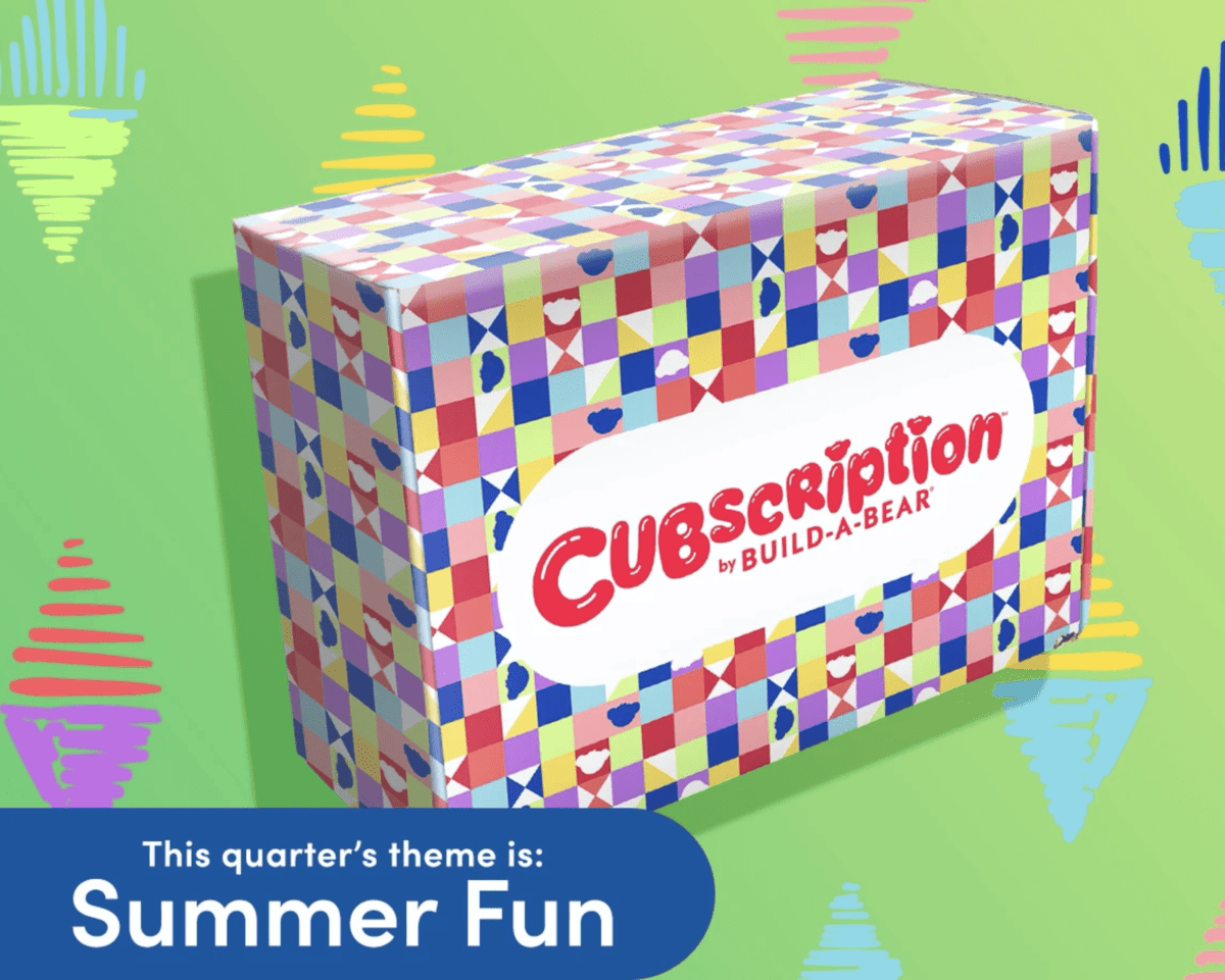 Cubscription Box by Build-A-Bear Summer 2020 Theme Reveal