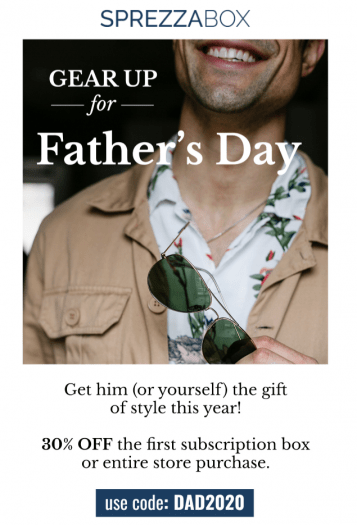 Read more about the article SprezzaBox Father’s Day Sale – Save 30%!