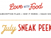 Love With Food July 2020 Spoilers