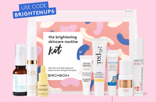 Birchbox Coupon Code – Free The Brightening Skincare Routine Kit with 6-Month Subscription