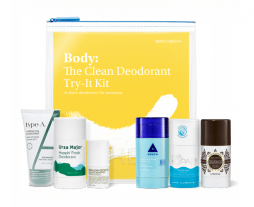 Read more about the article Birchbox The Clean Deodorant Try-It Kit – On Sale Now