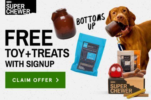 BarkBox Super Chewer Coupon Code – FREE Growler Toy & IPA treats Toy Per Month