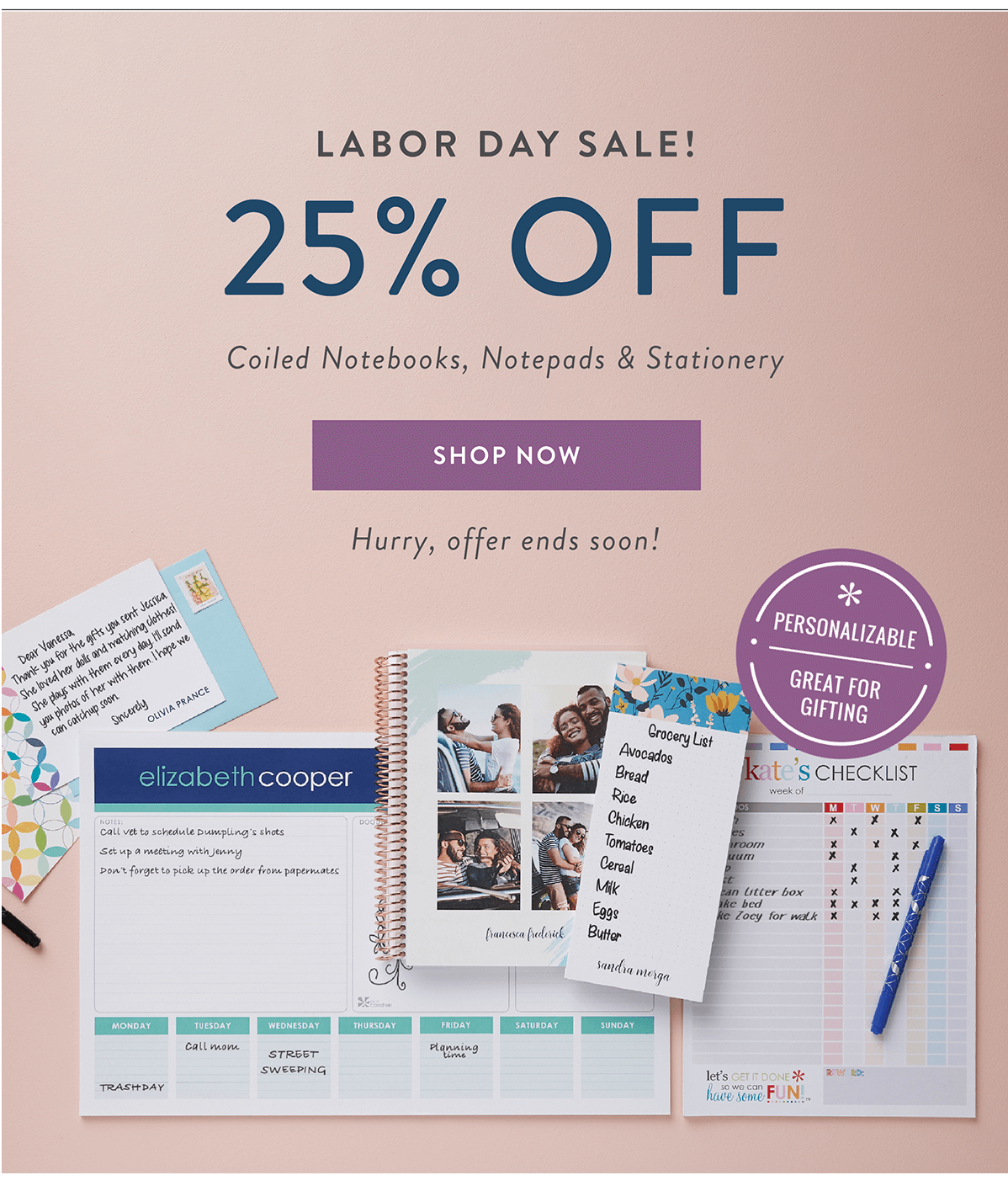 Read more about the article Erin Condren Memorial Day Sale – Save 25% Off EVERYTHING!