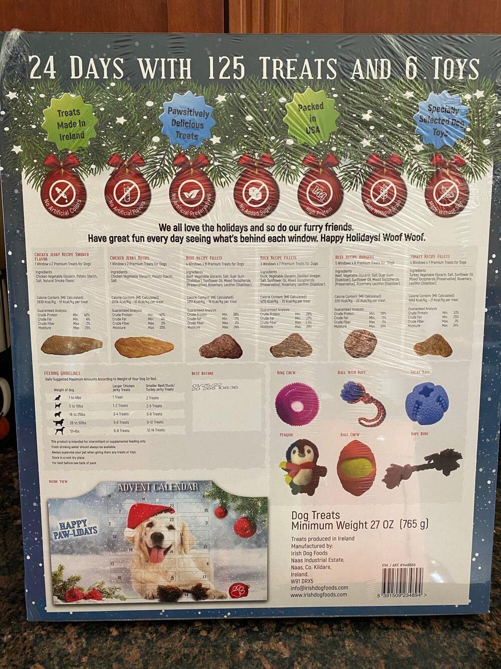 Costco Ultimate Advent Calendar For Dogs Subscription Box Ramblings Costco Ultimate Advent Calendar For Dogs Subscription Box Ramblings