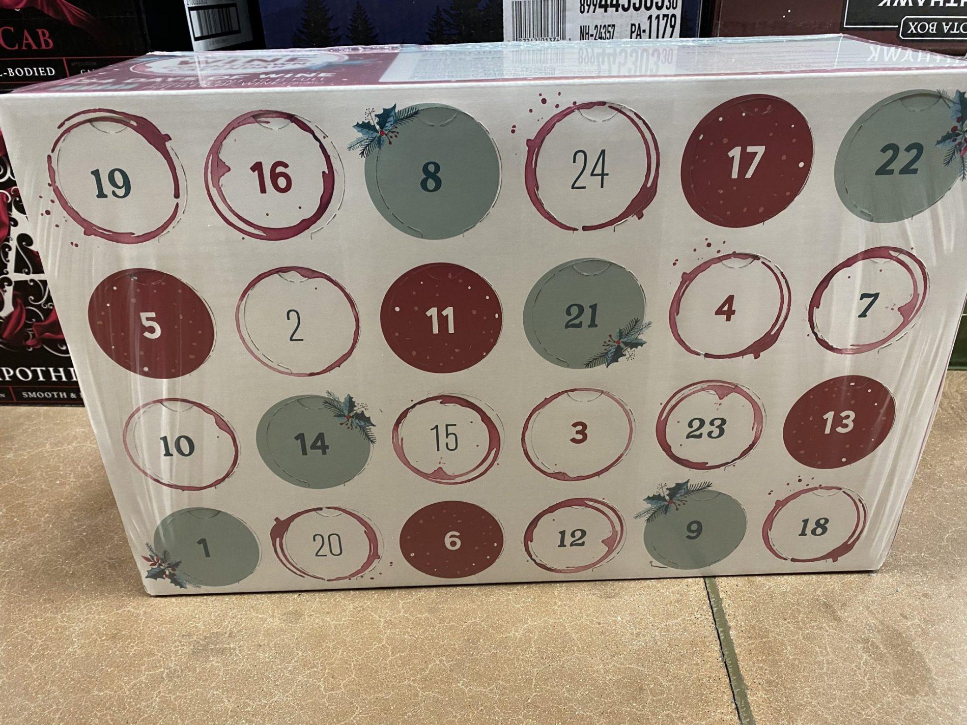 Kroger Oh What Fun! Holiday Wine Countdown (Advent) Calendar In