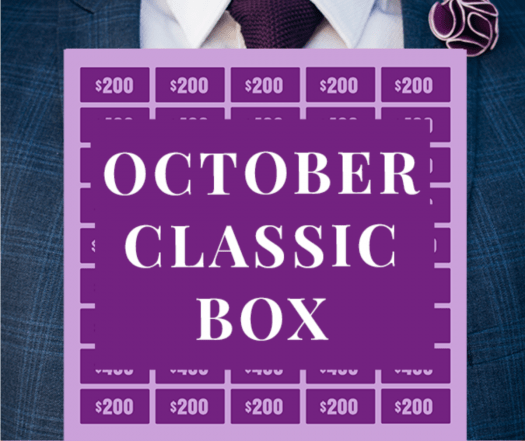 Gentleman’s Box October 2020 Spoiler!