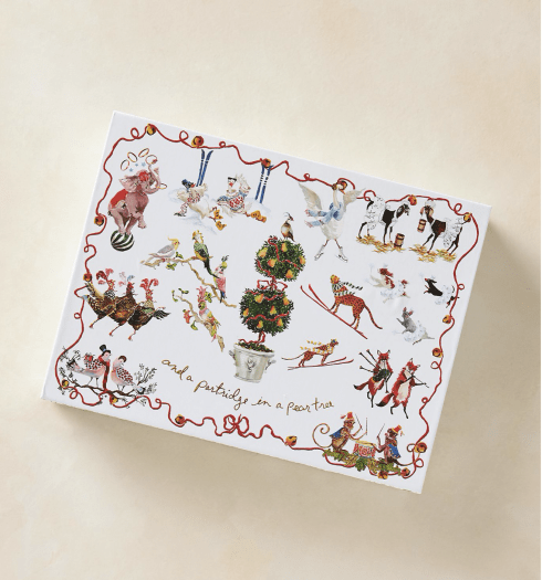 Read more about the article Inslee Fariss Twelve Days of Christmas Menagerie Candle Advent Calendar Gift Set – On Sale Now