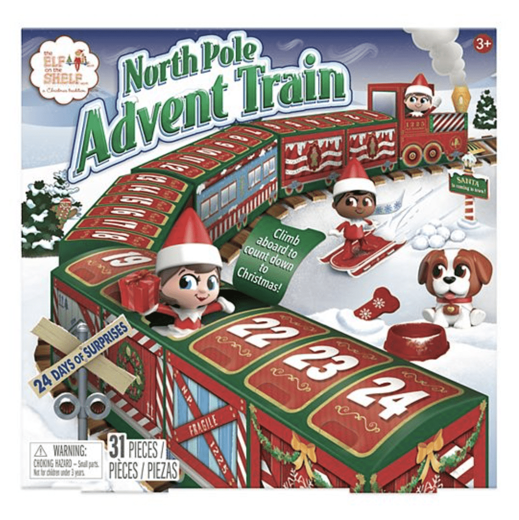 The Elf on the Shelf® North Pole Advent Train – On Sale Now!