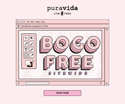 Read more about the article Pura Vida Cyber Monday Sale – Buy One, Get One FREE