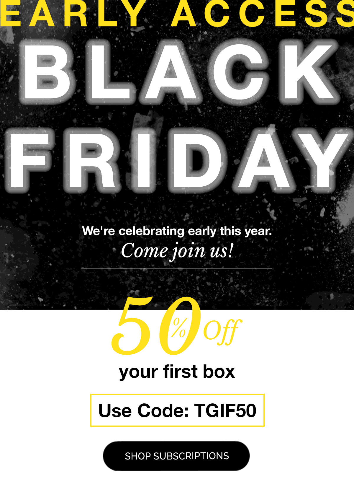 SprezzaBox Black Friday Sale – Save 50%!
