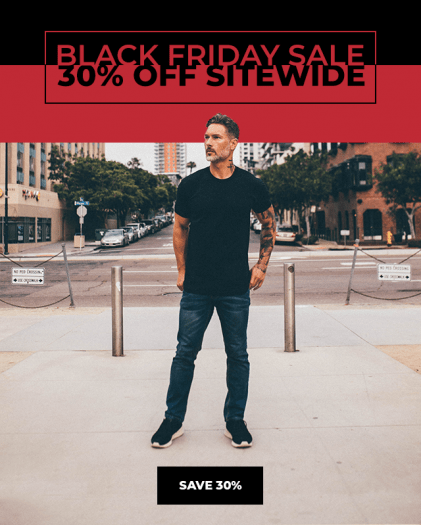 Read more about the article Fresh Clean Tees Black Friday Sale – Save 30%!