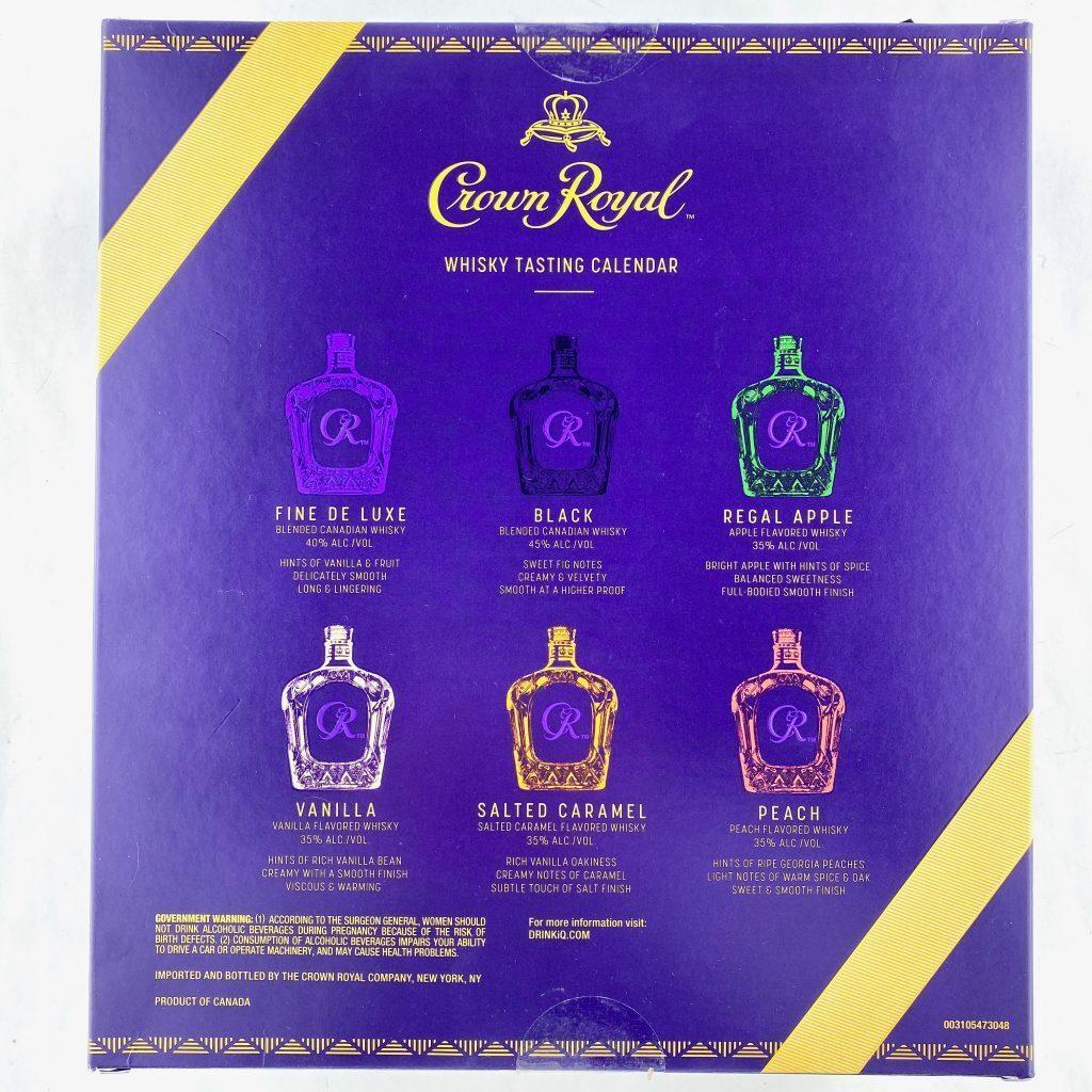Crown Royal Whisky Tasting Advent Calendar Mini Review Subscription