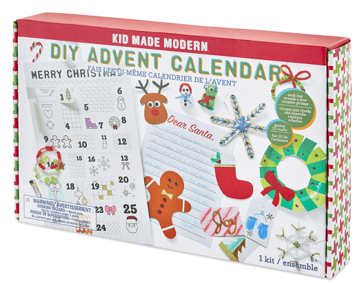 Kid Made Modern Holiday Crafts DIY Advent Calendar