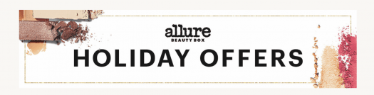 Read more about the article Allure Beauty Box Holiday Deals – Free Holiday Bundles with Subscriptions!