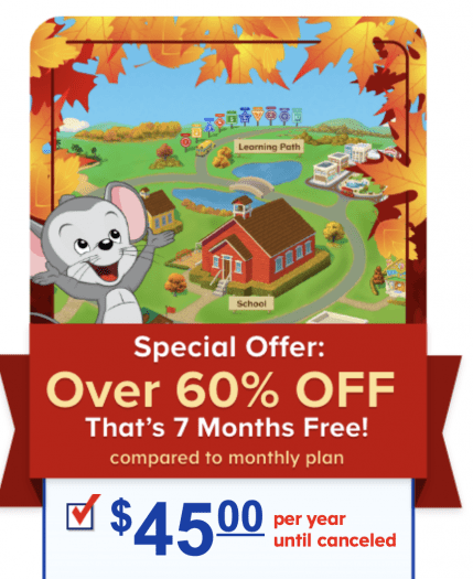 ABC Mouse – Save 60% off for Black Friday!