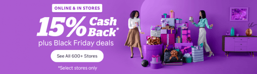 Read more about the article Rakuten – Get up to 15% Cash Back for Black Friday!!!