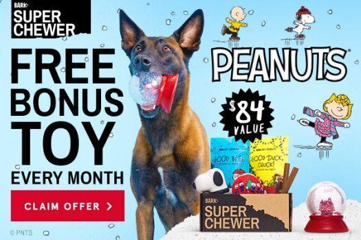BarkBox Super Chewer Coupon Code – Free Extra Toy Per Month