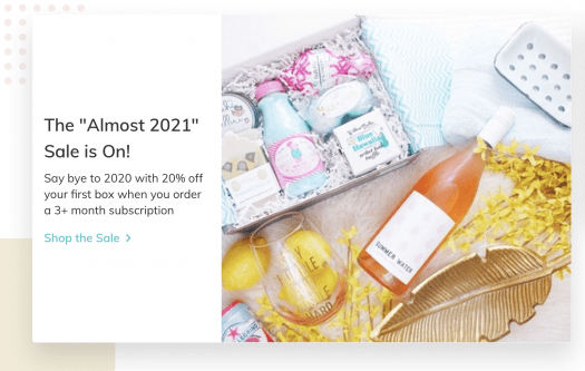 Read more about the article CrateJoy The “Almost 2021” Sale!
