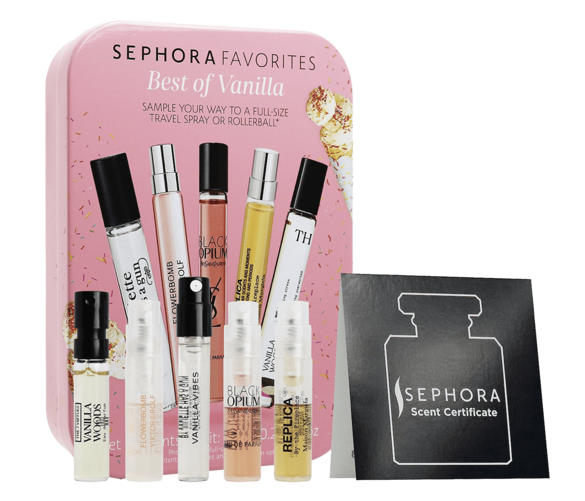 SEPHORA Favorites Best of Vanilla Perfume Sampler Set  – On Sale Now