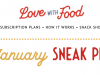 Love With Food January 2021 Spoilers