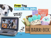 BarkBox Coupon Code – Free FREE Zoom Meeting Laptop Plush Toy!