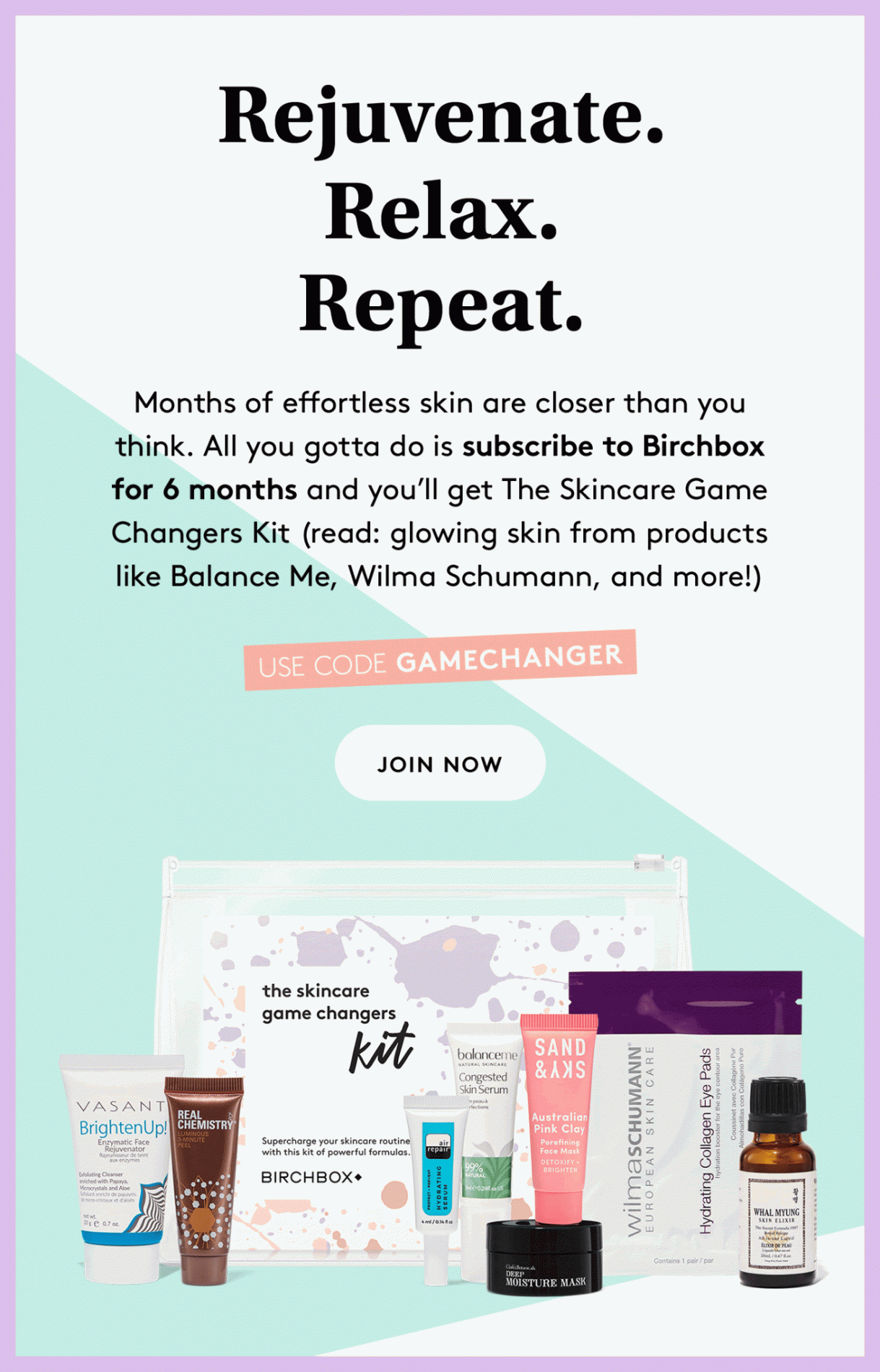 Read more about the article Birchbox Coupon – Free Gam Changer Skincare Kit with New 3+-Month Subscriptions
