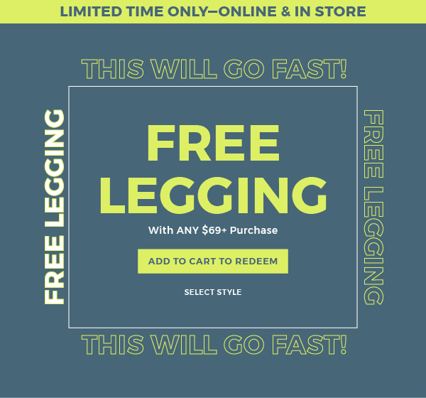 Fabletics Free Leggings with Purchase!