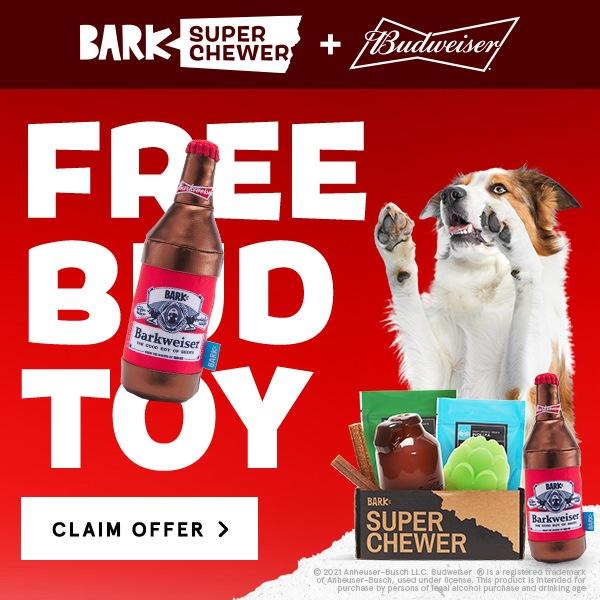Read more about the article BarkBox Super Chewer Coupon Code – FREE Budweiser Toy