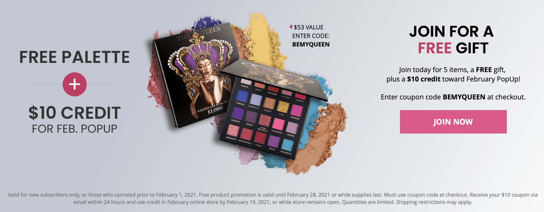 BOXYCHARM February 2021 Coupon Code – Free Gift with Purchase + $10 Pop-Up Credit!