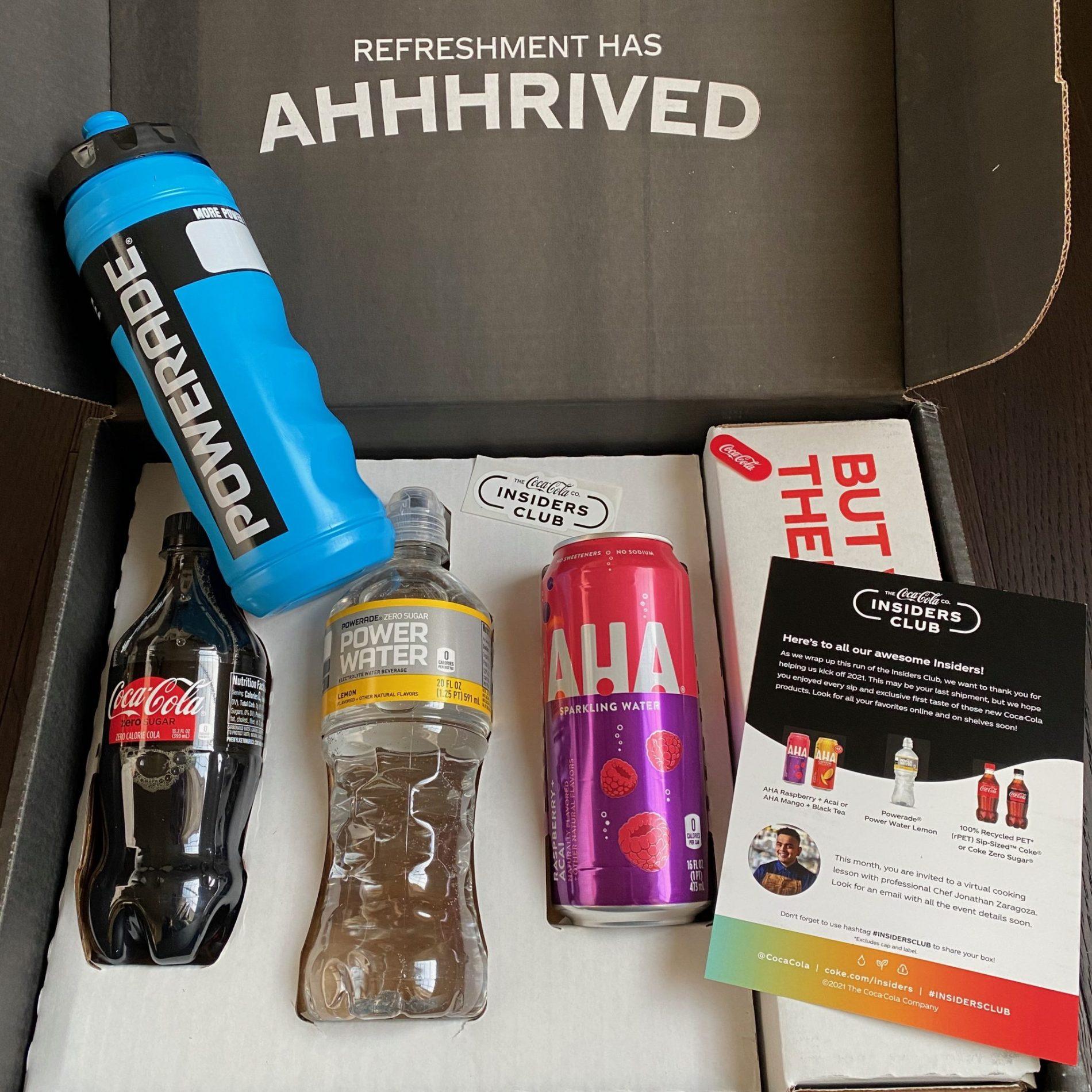 Coca-Cola Insiders Club Monthly Subscription Review – March 2021