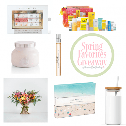 Read more about the article Subscription Box Ramblings Spring 2021 Giveaway!